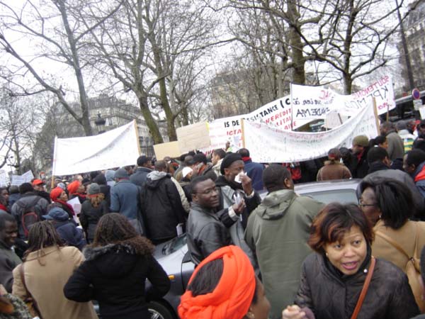 Manifestation à Paris pour la démocratie au Togo 004